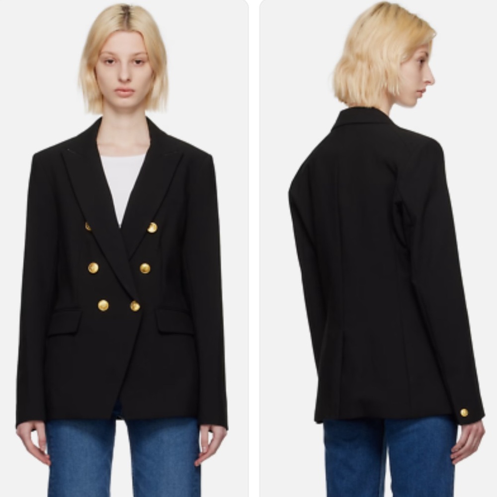 Rag & Bone Double Breasted Blazer 6 - Picture 2 of 11